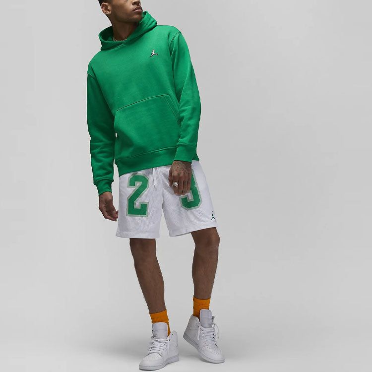 Air Jordan Brooklyn Fleece Pullover Hoodie 'Lucky Green' DQ7466-310 sold by KicksCrew product image thumbnail 3