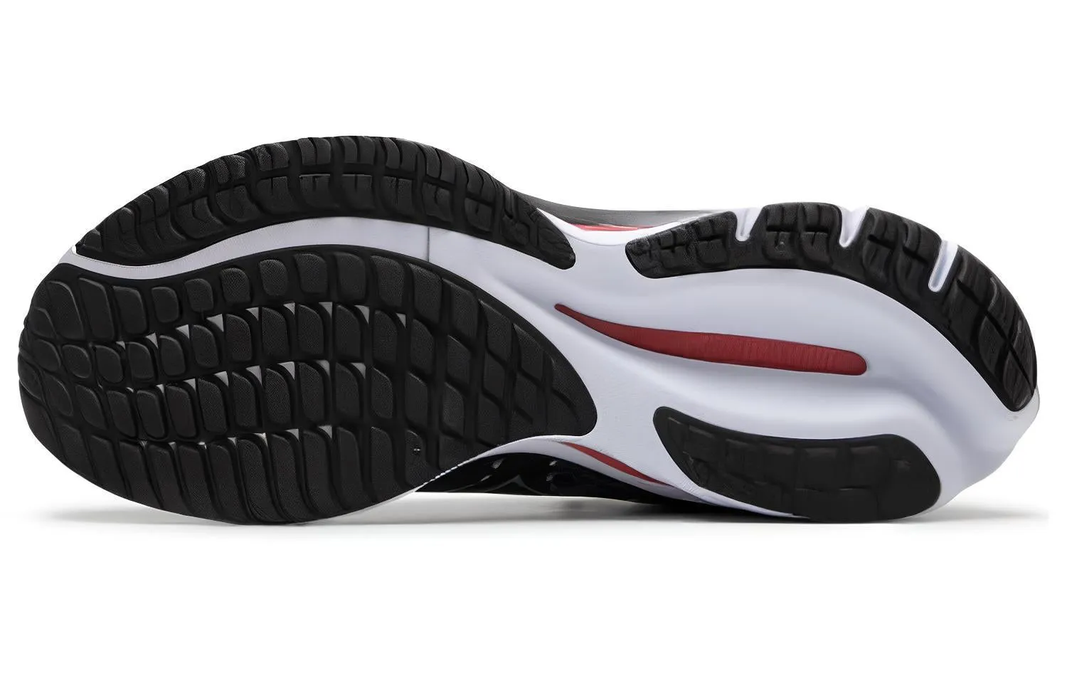Mizuno Wave Rider 27 Sneakers 'Black Grey Red' J1GC230352 sold by KicksCrew product image thumbnail 5