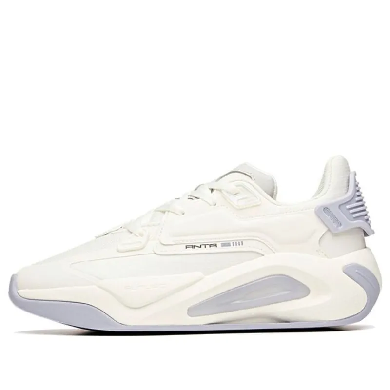(WMNS) ANTA Life Series Sneakers 'Durable Breathable White Purple Grey' 122118083-1 sold by KicksCrew