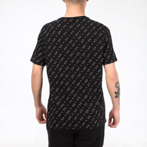 Puma Elevated Printed T-Shirt 'Black' 532663-01 sold by KicksCrew
