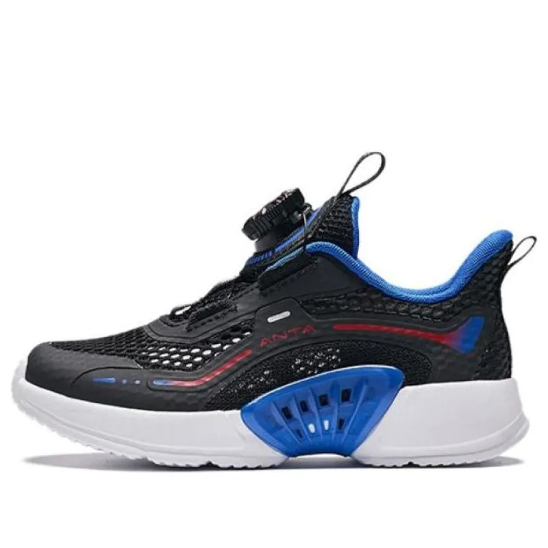 (PS) ANTA Running Series Sneakers 'Black Blue Red' A312429904-3 sold by KicksCrew