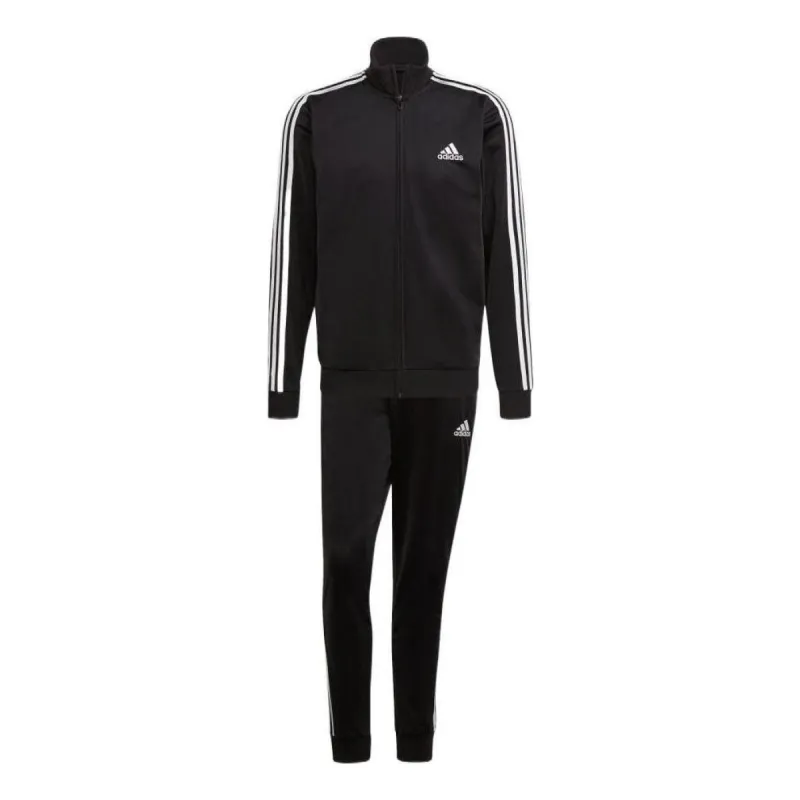 adidas Essentials 3-Stripes Track Suit Asia Sizing 'Black White' GK9651 sold by KicksCrew