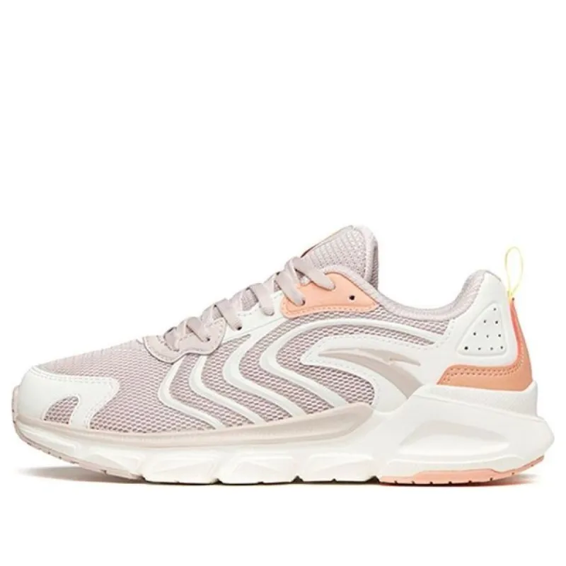 (WMNS) ANTA Running Series Low 'Grey White Pink' 122115590-2 sold by KicksCrew