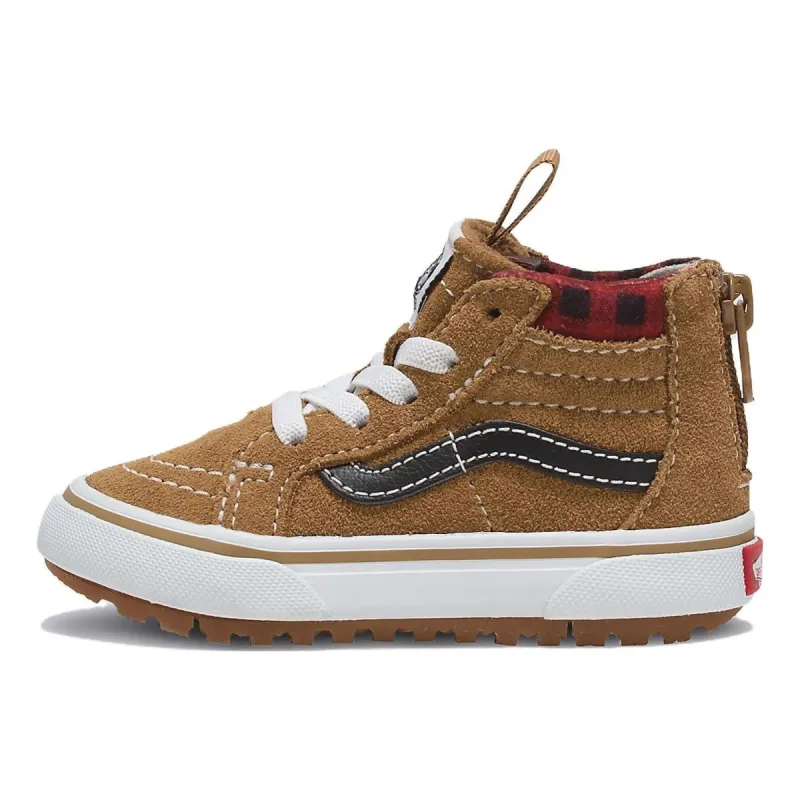 (TD) Vans Sk8-Hi Zip MTE-1 'Plaid Brown Black' VN0A5HZ3Y49 sold by KicksCrew