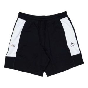 Air Jordan Jumpman Logo Fleece Shorts 'Black White' DA7205-010 sold by KicksCrew
