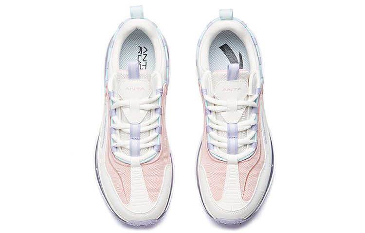 (WMNS) ANTA Full-Length Air Cushion Shoes 'White Pink Purple' 922035505-3 sold by KicksCrew product image thumbnail 4