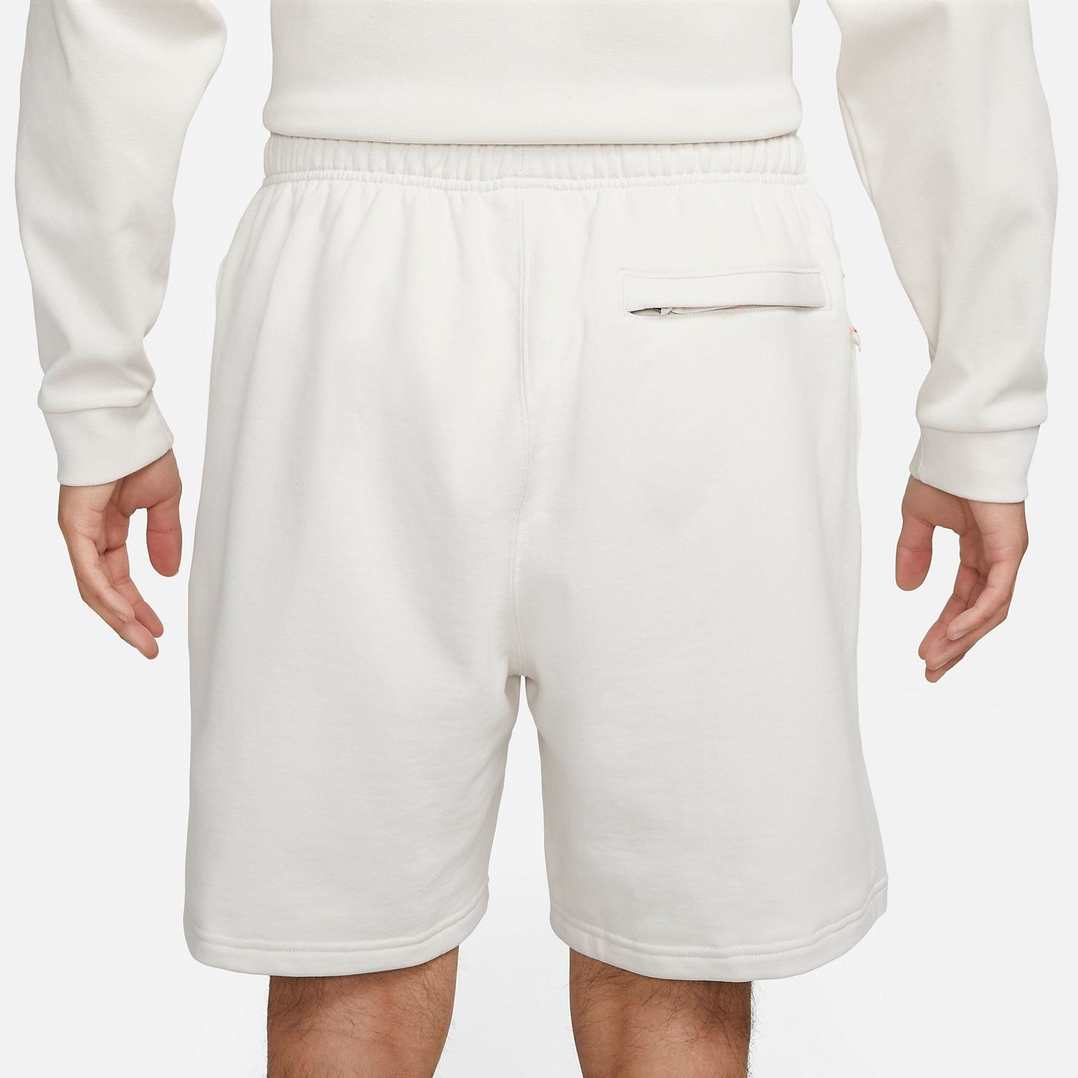 Nike Solo Swoosh French Terry Shorts 'White' DX0818-030