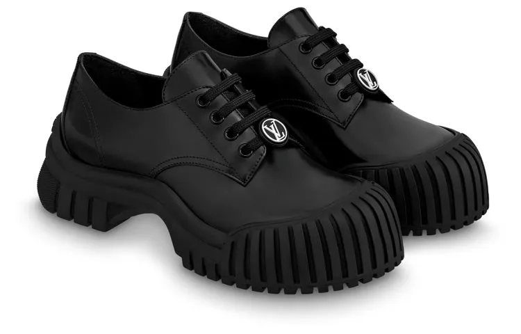 (WMNS) LOUIS VUITTON Ruby Flat Shoes 'Black' 1ABUA6 sold by KicksCrew product image thumbnail 2