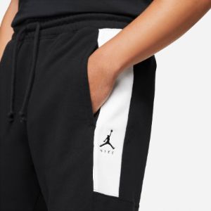Air Jordan Jumpman Logo Fleece Shorts 'Black White' DA7205-010 sold by KicksCrew