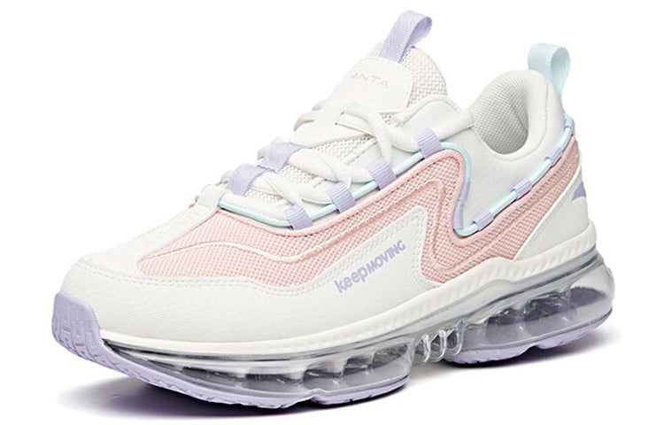 (WMNS) ANTA Full-Length Air Cushion Shoes 'White Pink Purple' 922035505-3 sold by KicksCrew product image thumbnail 3