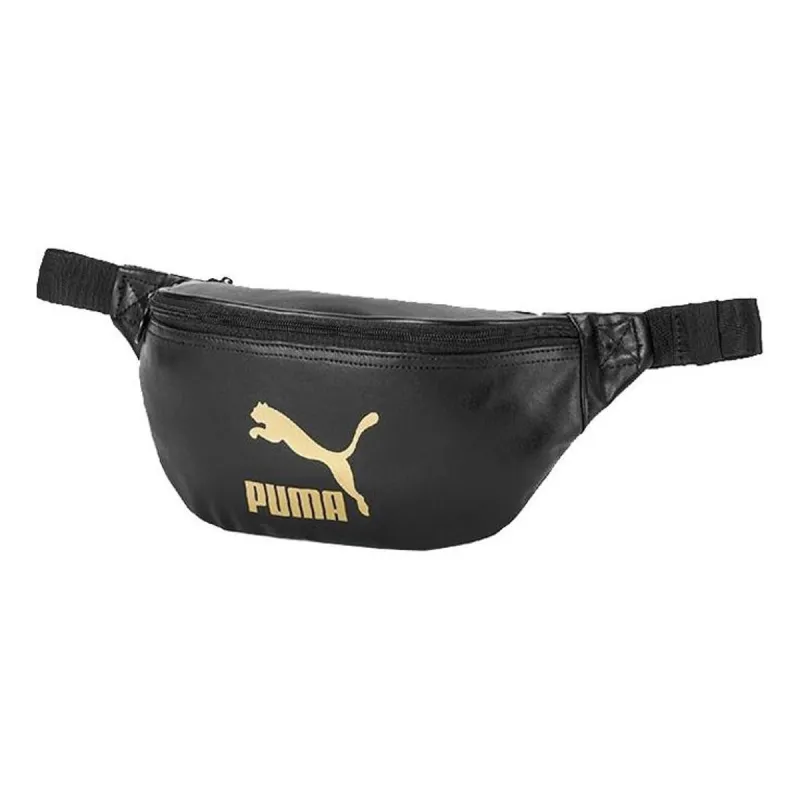 PUMA Originals Bum Bag 'Black Gold' 076931-01 sold by KicksCrew