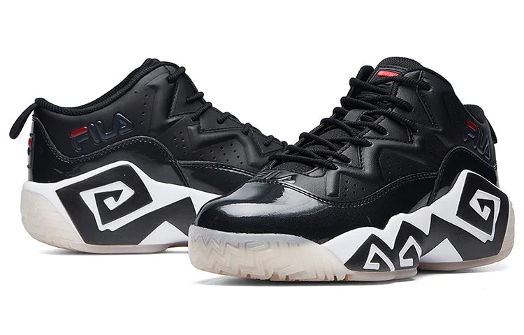 (WMNS) FILA MB1 Mid Basketball Shoes 'Black White' F12W041234FII sold by KicksCrew product image thumbnail 4
