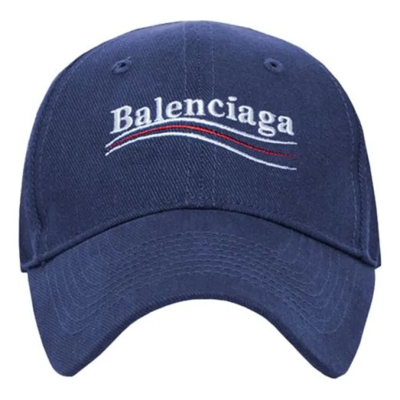 Balenciaga Political Campaign Cap 'Navy' 561018410B74277 sold by KicksCrew