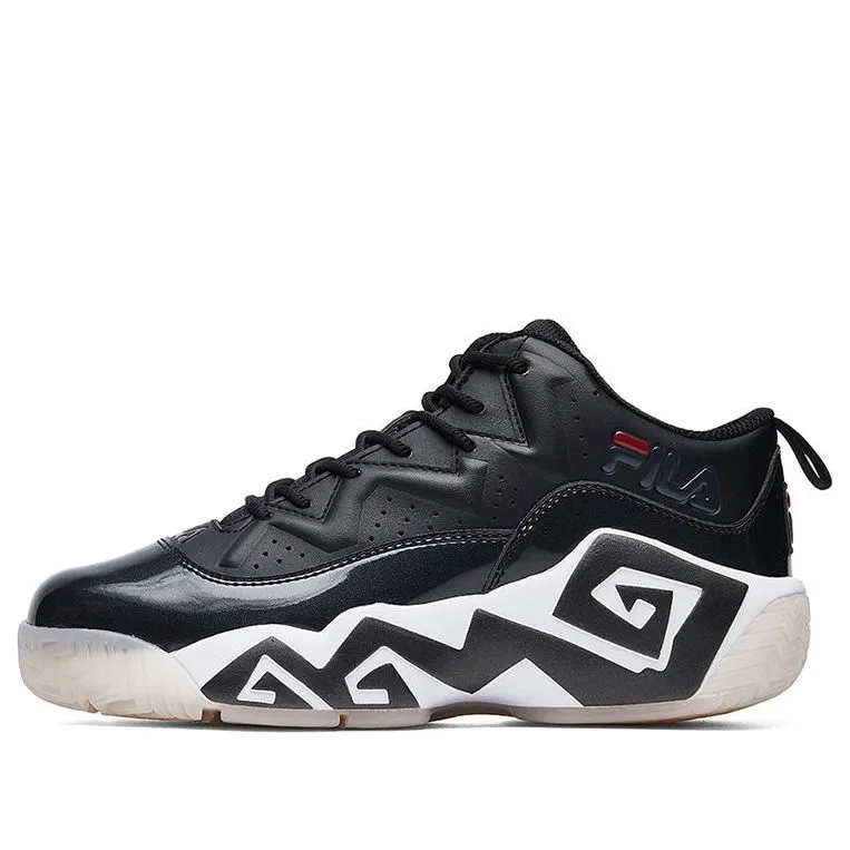 (WMNS) FILA MB1 Mid Basketball Shoes 'Black White' F12W041234FII sold by KicksCrew
