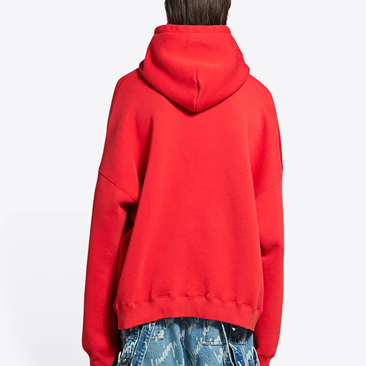 Balenciaga Maison Balenciaga Hoodie Wide Fit 'Red' 674986TLVJ26441 sold by KicksCrew product image thumbnail 5