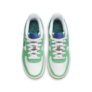 (GS) Nike Air Force 1 LV8 'White Green Abyss' FJ4613-100 sold by KicksCrew