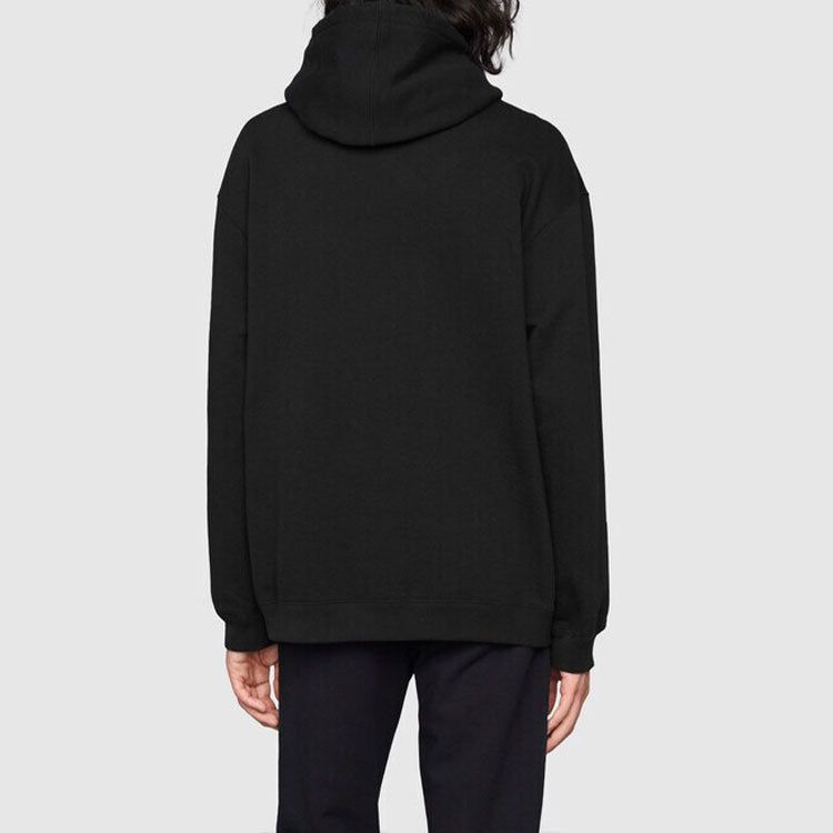 GUCCI FW21 You got good taste Hoodie 'Black' 681220-XJD1D-1152 sold by KicksCrew product image thumbnail 3