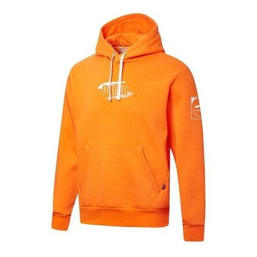 Puma Rebel Hoodie 'Orange White' 585490-23 sold by KicksCrew