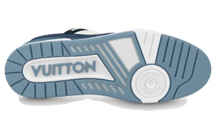 LOUIS VUITTON LV Traainers 'White Blue' 1ABLUP sold by KicksCrew product image thumbnail 4