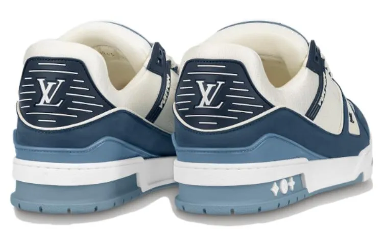 LOUIS VUITTON LV Traainers 'White Blue' 1ABLUP sold by KicksCrew product image thumbnail 3