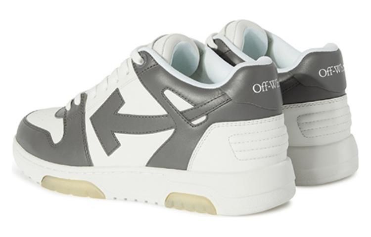 Off-White Out Of Office Low-Top Sneaker 'Grey White' OMIA189T23LEA0040701 sold by KicksCrew product image thumbnail 3