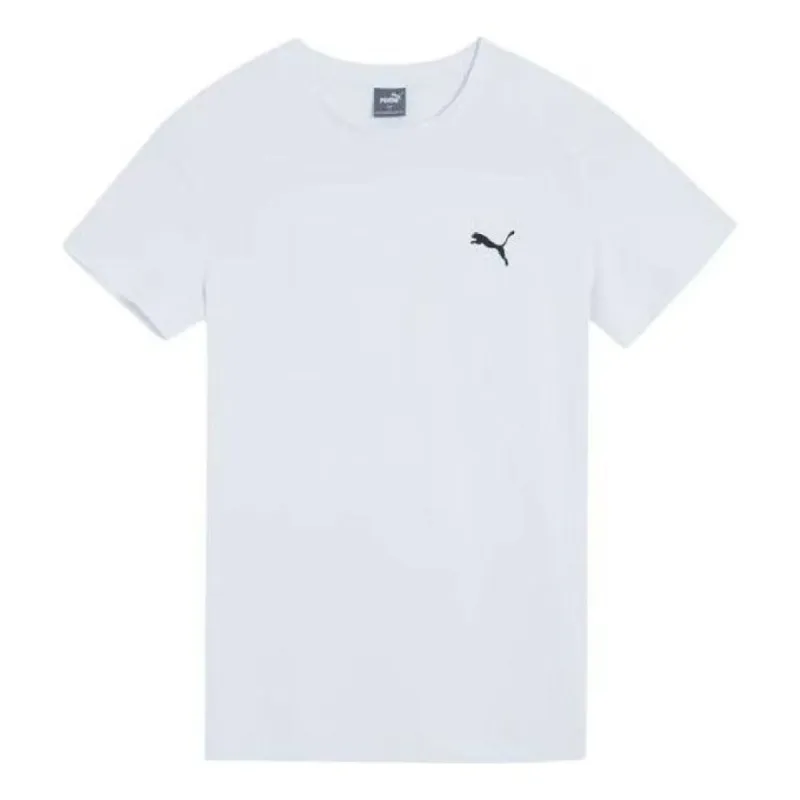 (WMNS) PUMA RAD/CAL UV SS T-Shirt 'White' 682916-02 sold by KicksCrew