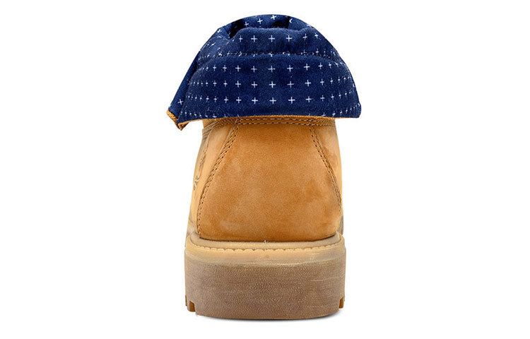 Timberland Roll Top Wide Fit Boots Basic 'Wheat Blue' 6723BW sold by KicksCrew product image thumbnail 3