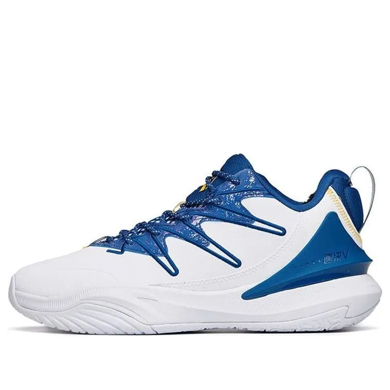 ANTA Quick Battle 5 Low 'White Blue' 112141622-1 sold by KicksCrew