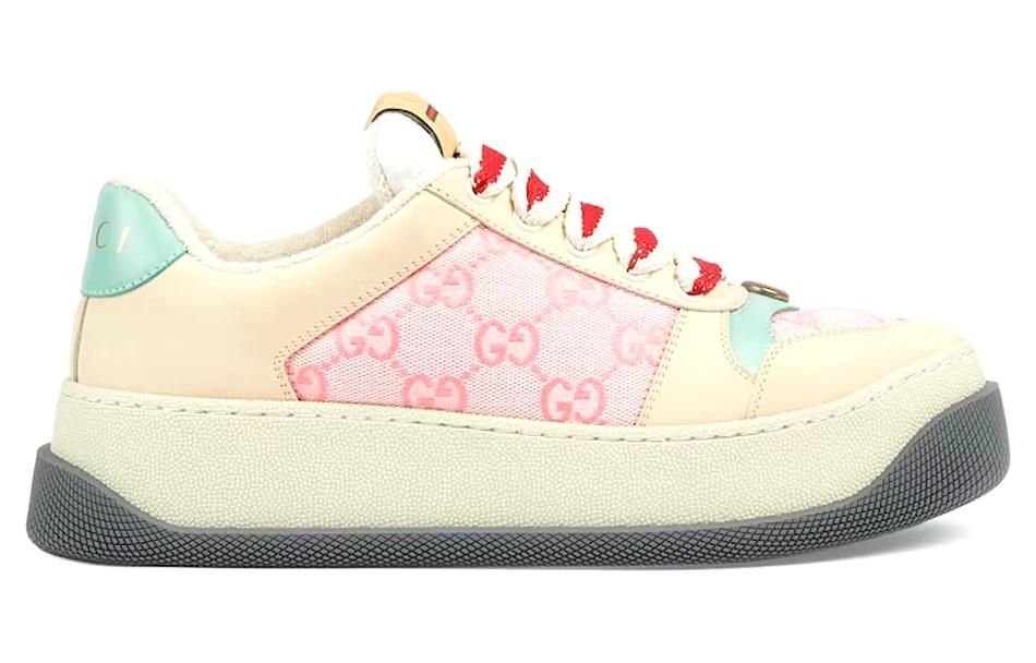 (WMNS) Gucci Screener Sneaker 'GG Monogram Beige Pink' 750633-FAB4C-5644 sold by KicksCrew product image thumbnail 2