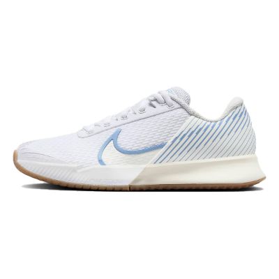 (WMNS) NikeCourt Air Zoom Vapor Pro 2 Tennis Shoes 'White Sail Gum Light Brown Light Blue' DR6192-106 sold by KicksCrew