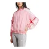 (WMNS) adidas Essentials 3-Stripes Woven Windbreaker Jacket 'Pink' IY4261 sold by KicksCrew