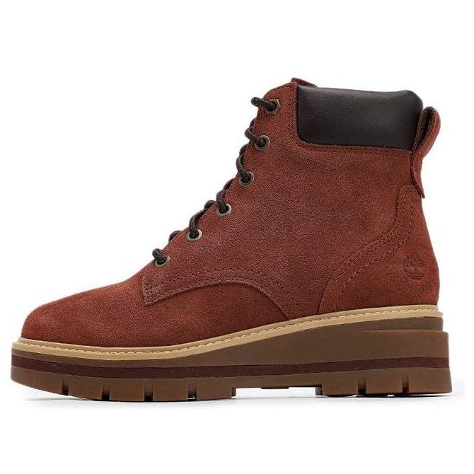 (WMNS) Timberland Cheyenne Valley Mid Boot 'Medium Brown Nubuck' A2JX3CH7 sold by KicksCrew