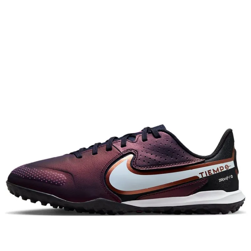 (GS) Nike Tiempo Legend 9 Academy TF Soccer Shoes 'Burgundy White' DR6072-510 sold by KicksCrew