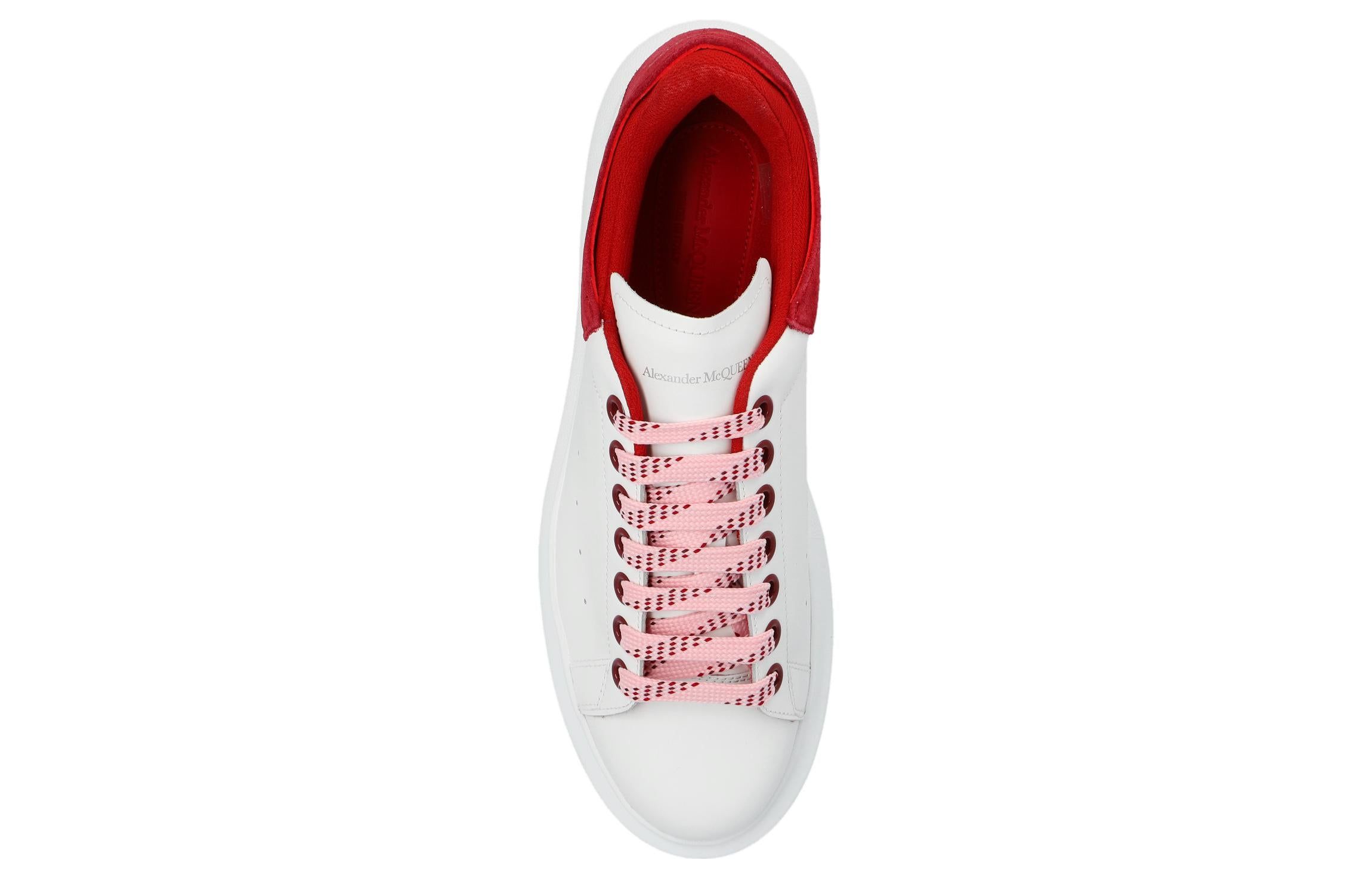 (WMNS) Alexander McQueen Oversized Sneakers 'White Red' 697103WICYA8824 sold by KicksCrew product image thumbnail 3