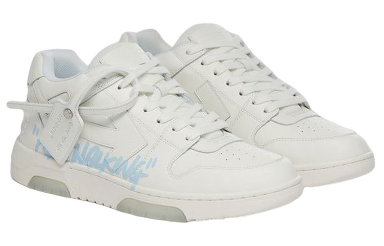 Off-White Out Of Office Low-Top For Walking Sneaker 'White Blue' OMIA189F21LEA0030140 sold by KicksCrew product image thumbnail 2