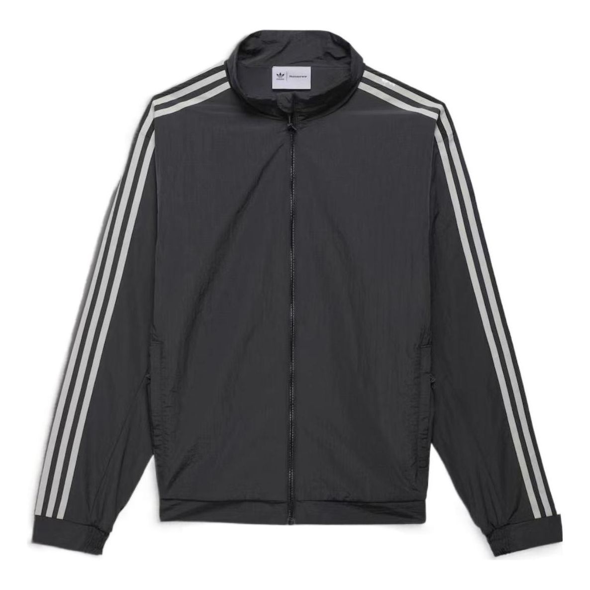 adidas originals x Pharrell Williams Shell Jacket 'Night Grey' HT9996 sold by KicksCrew