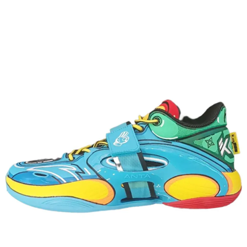 ANTA KT Splash 5 Klay Thompson 'Blue Yellow' 112321108S-1 sold by KicksCrew