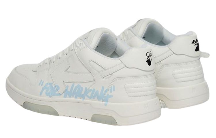 Off-White Out Of Office Low-Top For Walking Sneaker 'White Blue' OMIA189F21LEA0030140 sold by KicksCrew product image thumbnail 4
