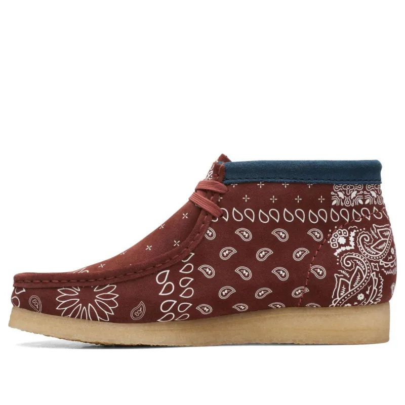 (WMNS) Clarks Wallabee Boots 'Paisley Brick' 26168826 sold by KicksCrew