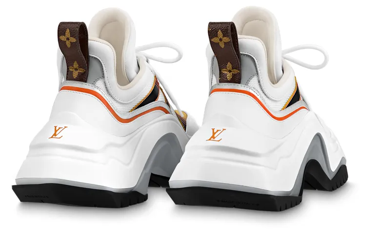 (WMNS) LOUIS VUITTON Archlight 2.0 Platform Sneakers 'White Fire' 1ABI03 sold by KicksCrew product image thumbnail 4
