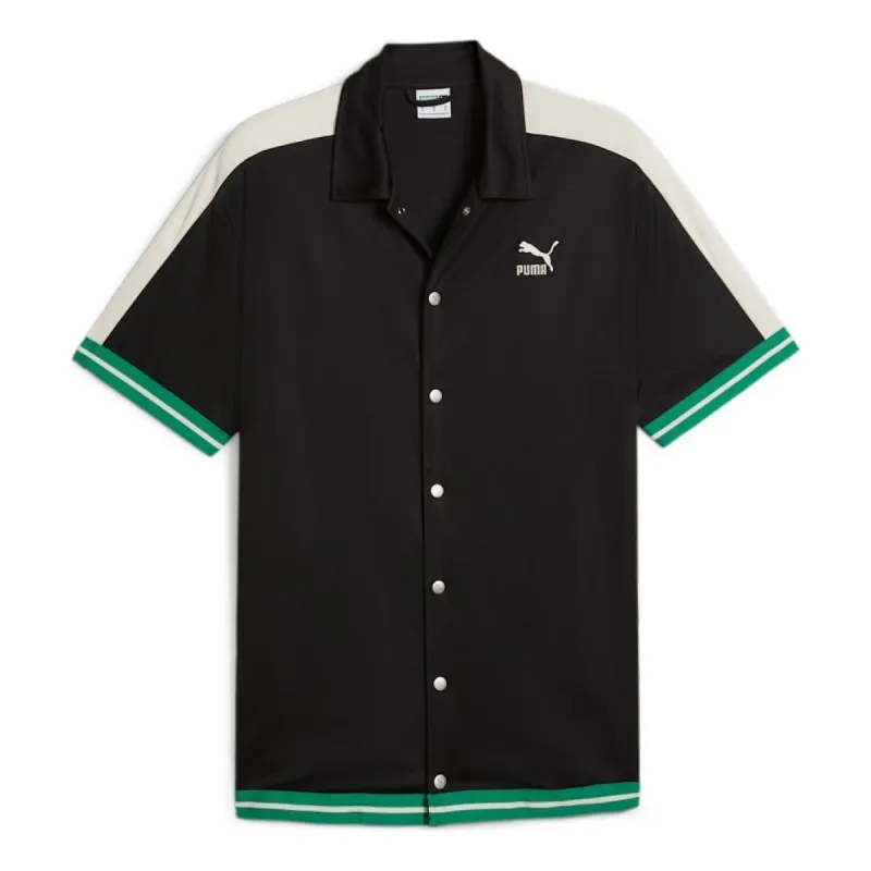 PUMA T7 Shooting Shirt 'Black' 625482-01 sold by KicksCrew