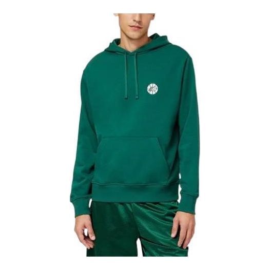 New Balance Hoops Essential Fundamental Sweat Hoodie 'Team Forest Green' MT23581-TFN sold by KicksCrew