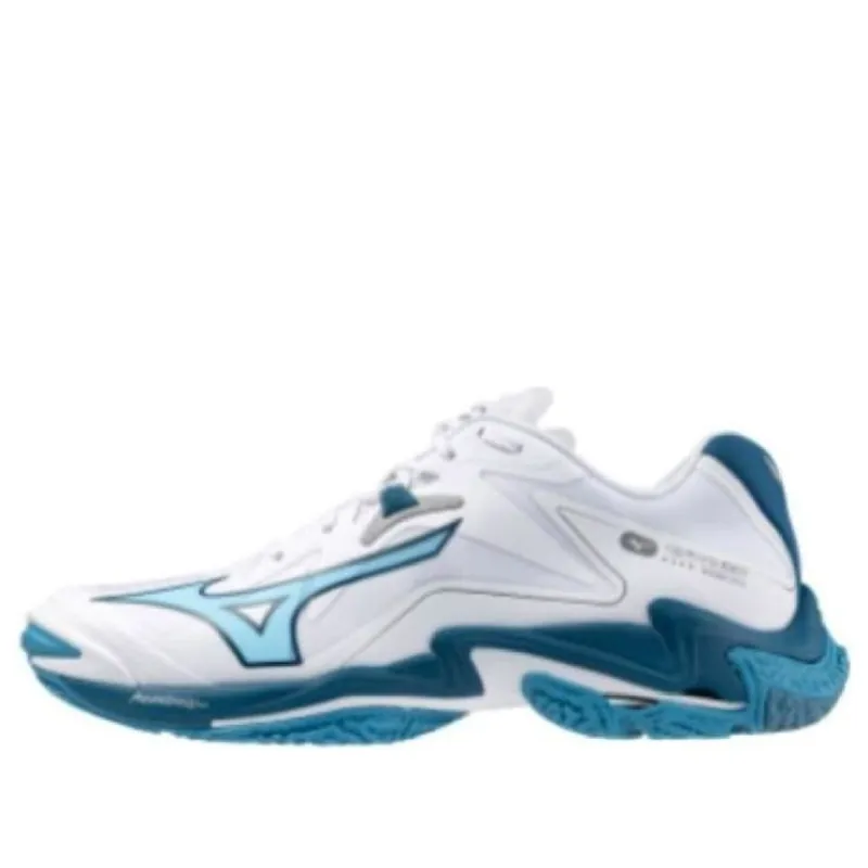 Mizuno Wave Lightning Z8 'White Blue' V1GA240021 sold by KicksCrew
