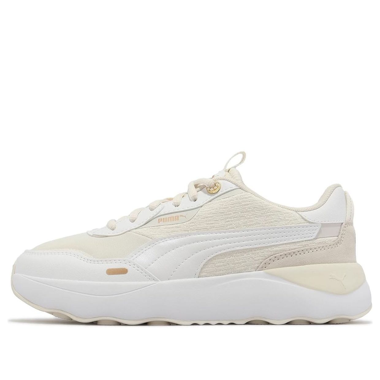 (WMNS) PUMA Runtamed Platform Regent R 'Cream White' 393365-01 sold by KicksCrew