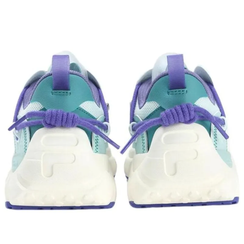 (WMNS) FILA FUSION Athletics Sneakers 'Blue White' T12W321201FBM sold by KicksCrew