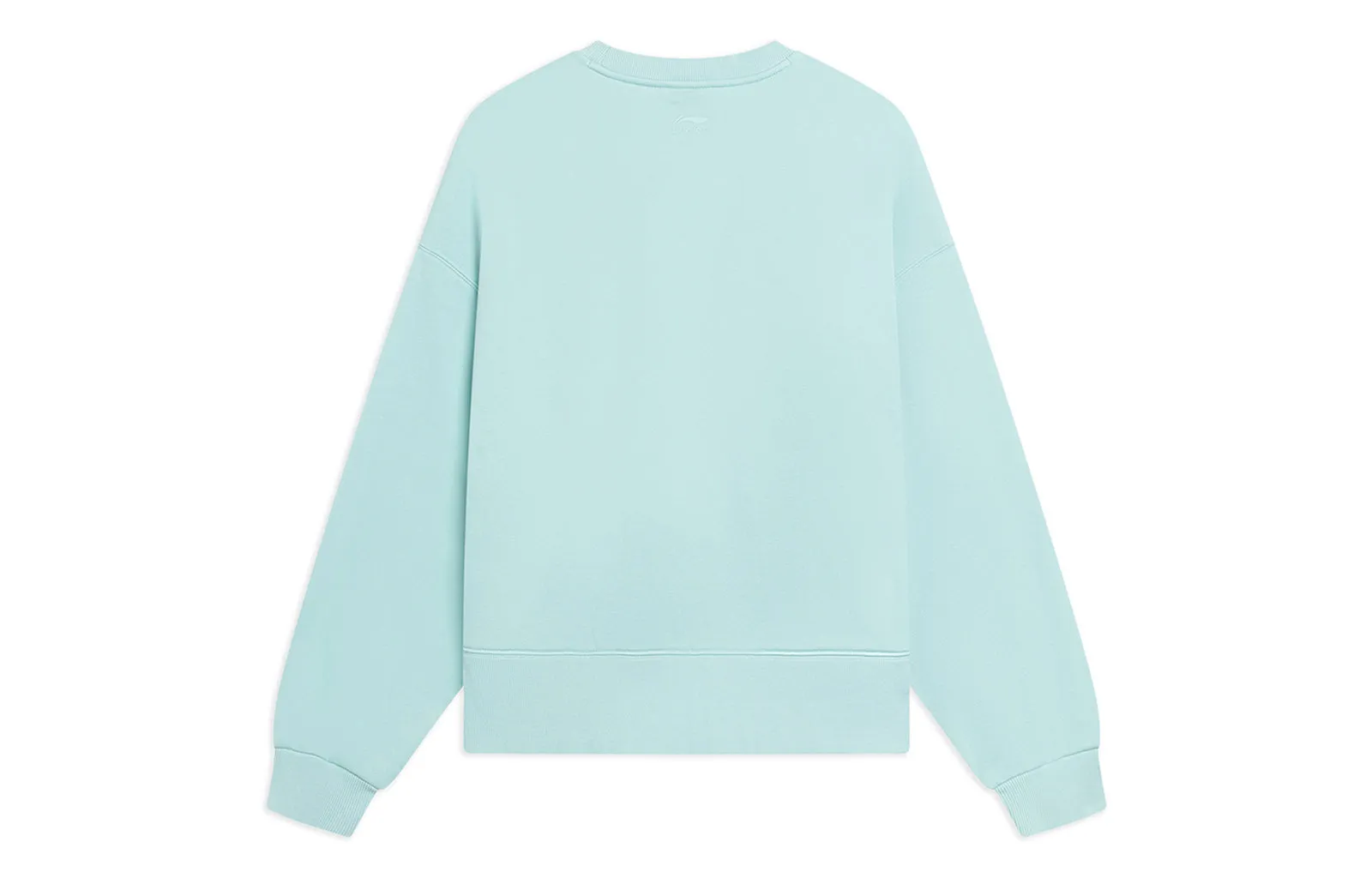 (WMNS) Li-Ning Embroidered Logo Sweatshirt 'Mint Green' AWDSF70-7 sold by KicksCrew product image thumbnail 2