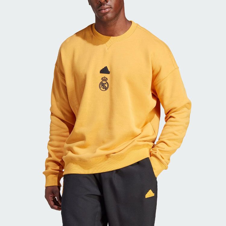 adidas Real Madrid LFSTLR Sweatshirt 'Yellow' HY0631 sold by KicksCrew product image thumbnail 2