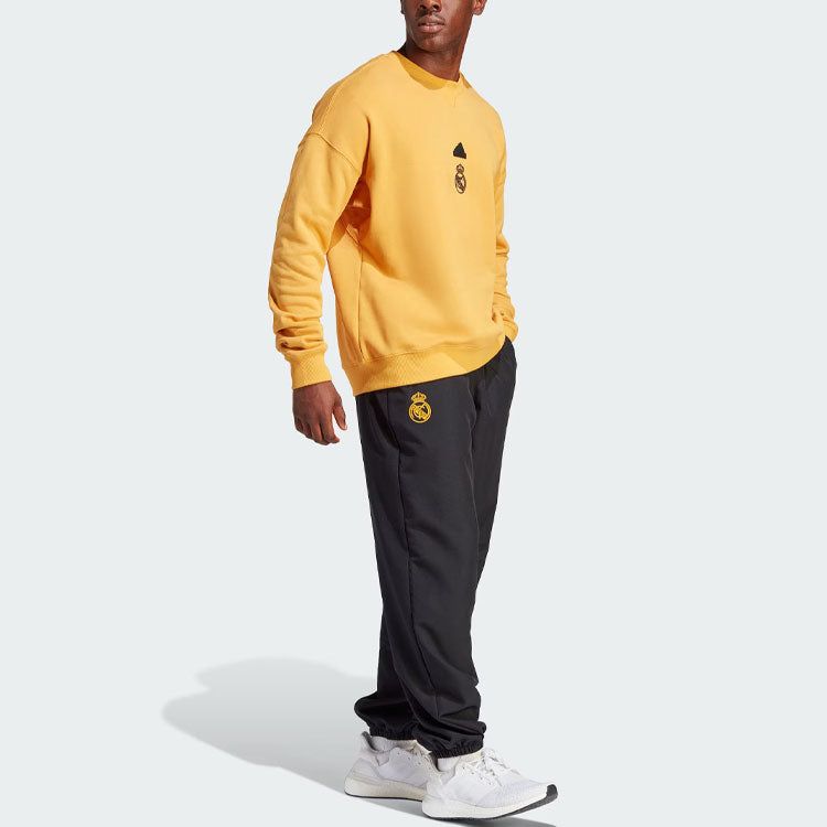 adidas Real Madrid LFSTLR Sweatshirt 'Yellow' HY0631 sold by KicksCrew product image thumbnail 4