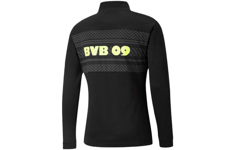 Puma Borussia Dortmund 21 22 Pre Match Drill Top 'Black' 765019-05 sold by KicksCrew product image thumbnail 2