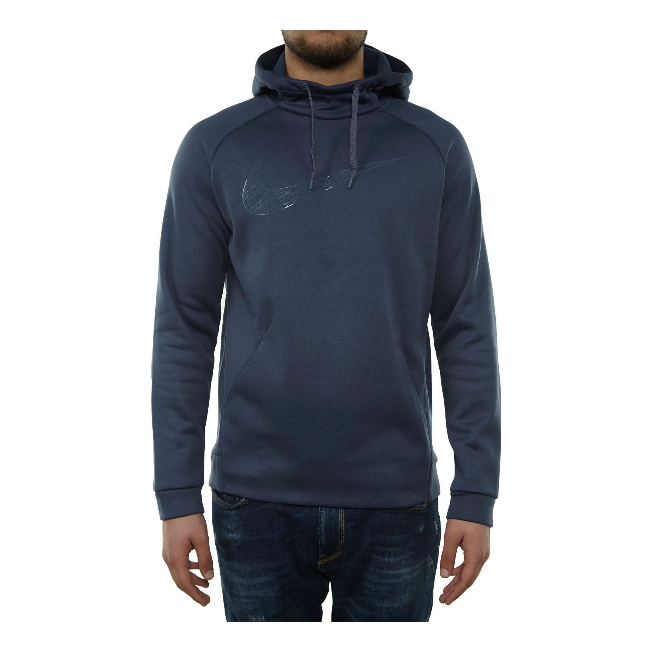 Nike Therma Graphic Hoodie 'Thunder Blue' 931994-471 sold by KicksCrew